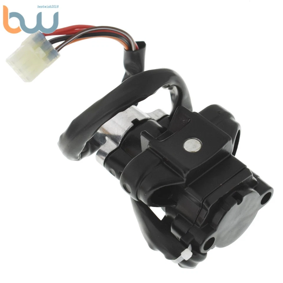 Ajuste para Suzuki Katana 600 Katana 750 Interruptor de encendido Tapa de gas Cubierta Cerradura de asiento Llave Foto 4 de 4