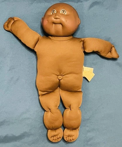 Vintage 1982 Cabbage Patch Kid African American Lemall No Clothing Brown Eyes