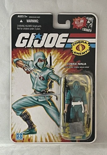 COBRA Ninja Viper Action Figure GIJoe ARAH Comic Series Hasbro