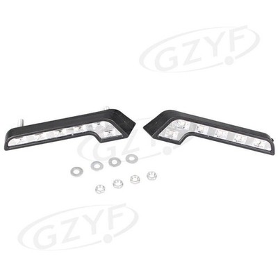 Pair Car Diamond White LED Daytime Running Light Fog Lamp Fit Mercedes-Benz
