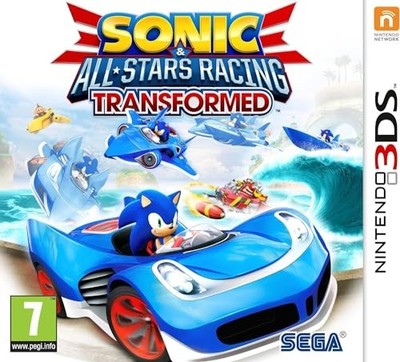 Sonic All-Star Racing Transformed DELETED TITLE /3DS - New NDS - I59z