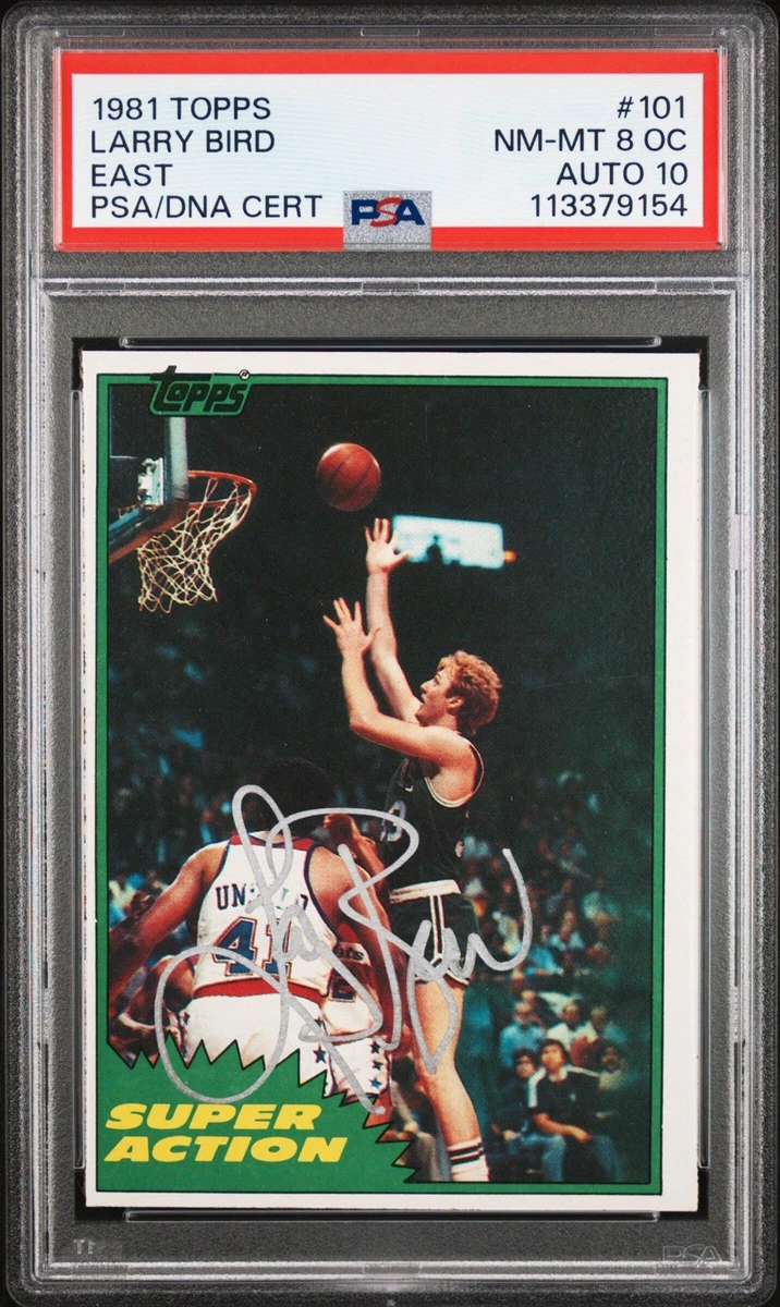 NBAカード topps 81 82 コンプリート Larry Bird RC Amazon.com: 1981