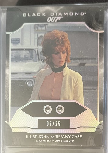 RARE JAMES BOND (07/25) JILL ST JOHN DOUBLE DIAMOND RELIC BLACK Ebay 1/1 PSA COA
