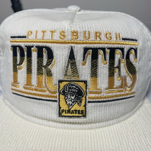 NEW ERA Golfer Pittsburgh Pirates Corduroy Snapback Hat Pirates Side Patch NEW - Picture 5 of 12