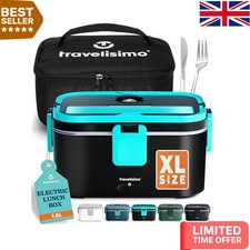 Upgraded Extra Large 1.8L Self-Heating Lunch Box – Enjoy Warm Meals Anywhere