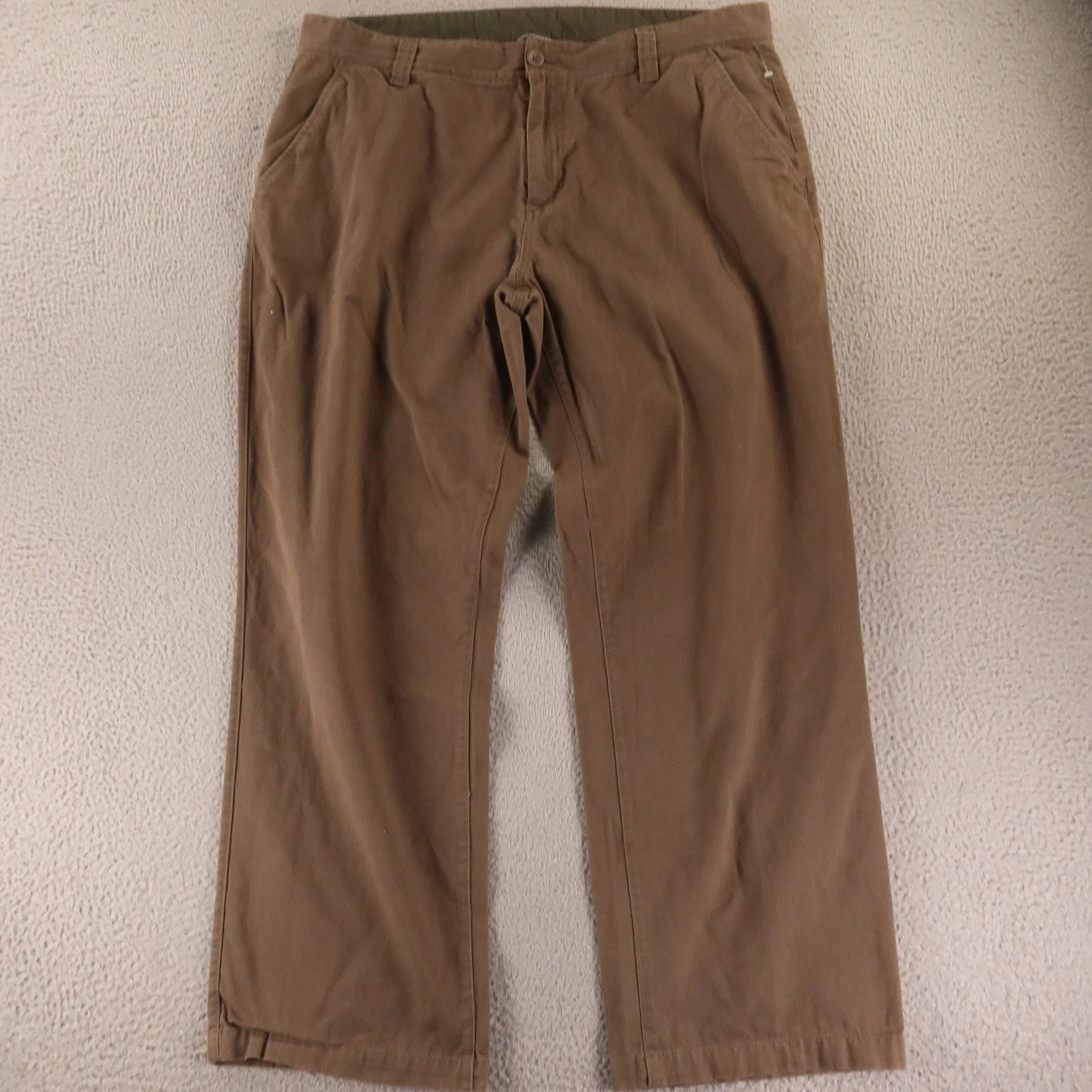The North Face Pants Mens 40x31 Brown 100% Cotton Chino Hiking Canvas Twill