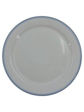 Sottopiatto Bogucice Porcellana Bianco Bordo Blu 19 cm