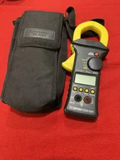 Amprobe ACDC-620T Clamp-On True RMS Multimeter w/ Case - (Missing Test Leads)