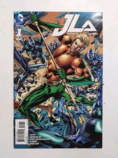 JLA Justice League Of America #1 Aquaman Connecting Variant Cover DC Comic Book
