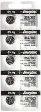 Energizer 357/303 Zero Mercury Batteries , 12 Pack