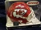 NIck Bolton Riddell Speed Mini Helmet Autographed Beckett BAS