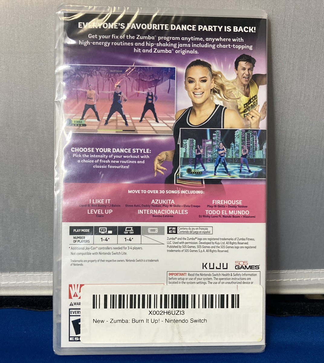 Zumba Burn It Up! Nintendo Switch for sale online