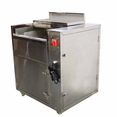 #ad 110V 44lbs Automatic Brush Rolling Peeling Machine for Carrot Potato Cleaning $2264.46