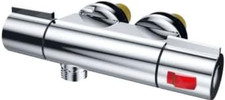 Ultra Mini Thermostatic Shower Mixer Valve 45mm Centres