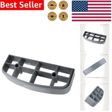 Compact Shock-Absorbing Gray Aerobic Step with 4 Risers for Home Workouts