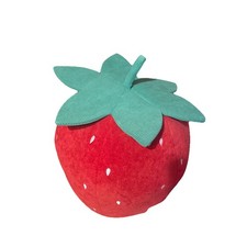 Cute Strawberry Fruit Pillow Soft Plush Summer Home Decor Cushion New aesthetic