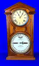 ITHACA CALENDAR CLOCK~ SHELF COTTAGE No 7~RUNNING AND STRIKING~ NO RESERVE!!