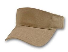 Solid Adjustable Sports Visor