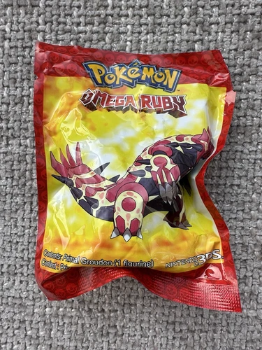 Pokémon Omega Ruby Groudon Figure Pre Order Bonus 2014 Alpha Sapphire Toy Sealed