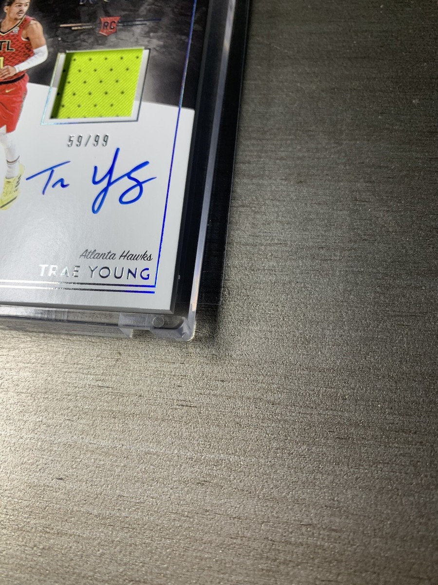 その他 2018-19 Panini Noir Trae Young RC Auto Trae Young 2018-19 Panini Noir Rookie RC Patch Auto /99 | eBay