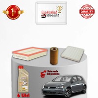 Wartungsset 3 Filter Und ÖL VW Golf VII 2.0 R 206KW 280PS Ab 2013