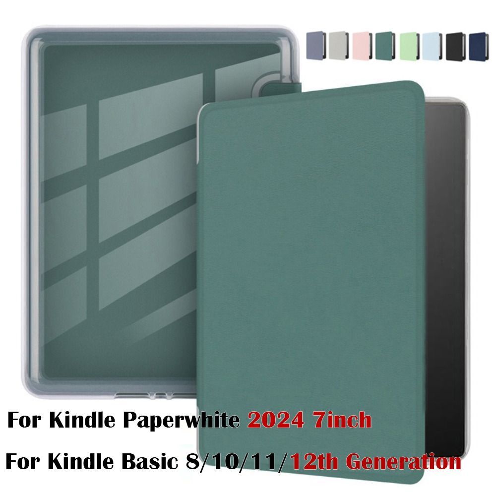 Kindle Paperwhite 1-5 Auto Sleep Wake Cover 6-7 Inch 2024 Edition-image