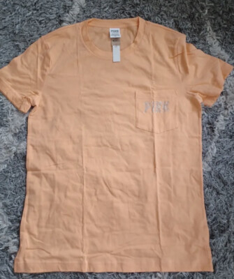 T-shirt Campus Victoria's Secret PINK Oregon State Beavers - Pailleté, Taille Plus