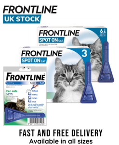 frontline spot on for cats 6 pipettes