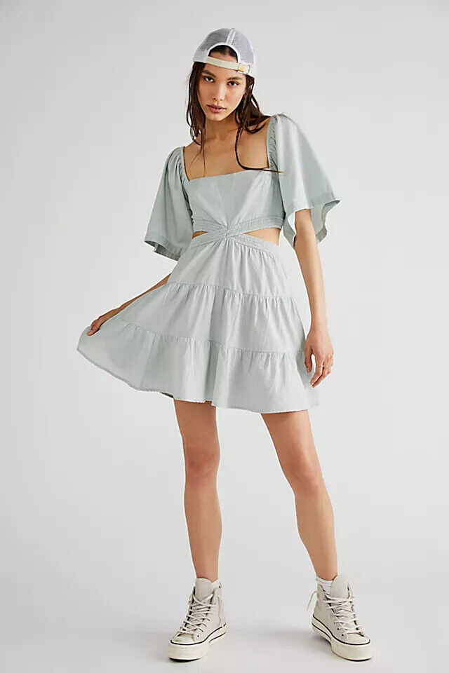 Free People Cross Of Sunlight Mini Endless Summer Smocked