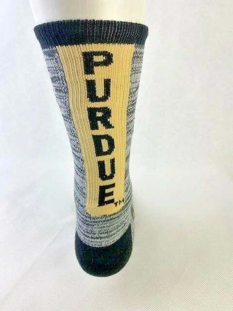 Purdue Boilermakers Ticket Crew Socks - Image 2 of 2