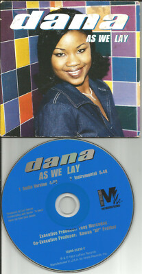 DANA Harris As We Lay w/ RARE RADIO Version & INSTRUMENTAL LIMITED USA CD single