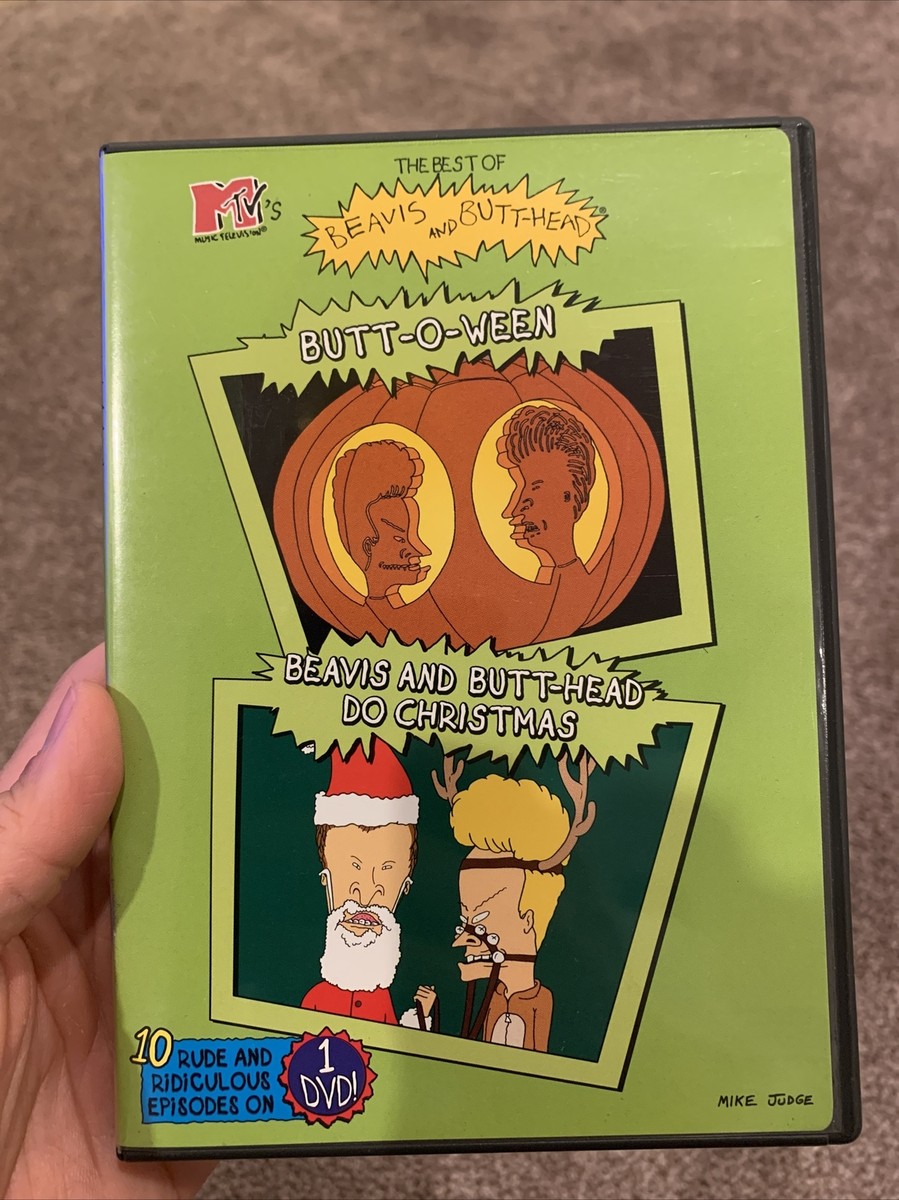 Beavis Butthead Butt o ween+Do Christmas DVD MOVIE BUTT HEAD