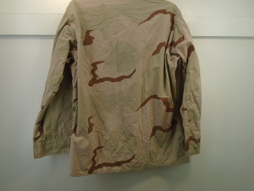 USGI Abrigo Camisa Grande Regular 137-D Marina Militar de los Estados Unidos Seabees Combate del Desierto - Imagen 9 de 12