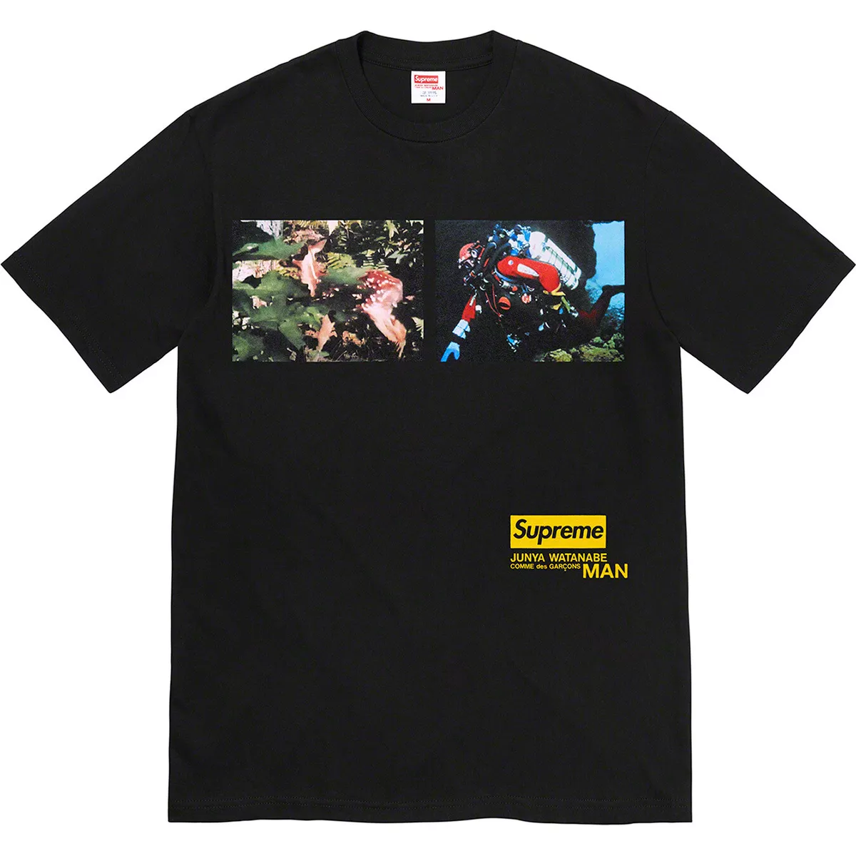 Supreme Junya Watanabe Comme Des Garcons Nature Tshirt Black XL Street Wear  NEW