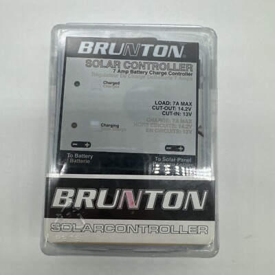Brunton Solar Controller 12V Battery Charge Monitor For  Solaris/SolarRoll/Flat
