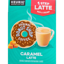 Caramel One Step Latte The Original Donut Shop KCup Coffee 10ct for Keurig