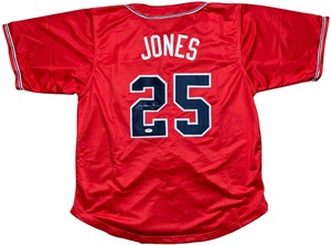 andruw jones signed jersey