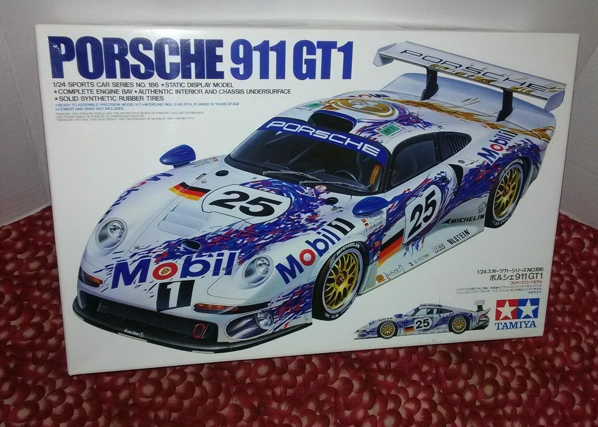 Tamiya 1/24 Scale Porsche 911 GT1 OPEN BOX USA SELLER COMPLETE KIT