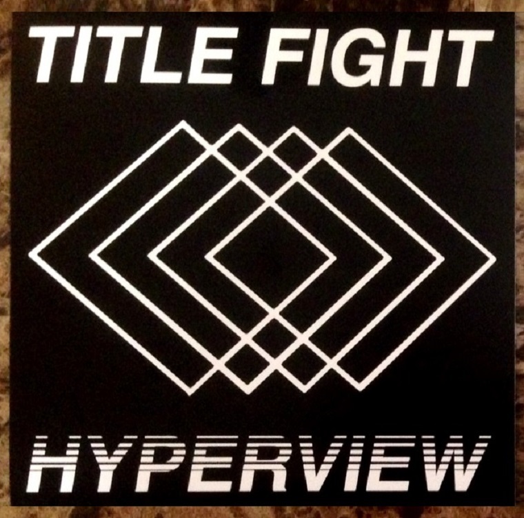 TITLE FIGHT Hyperview Ltd Ed New RARE Sticker +BONUS Punk Rock Alt