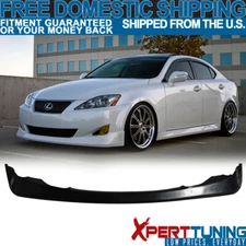Fit 06 07 08 Lexus IS250 IS350 VIP Style Front Bumper Lip - PU