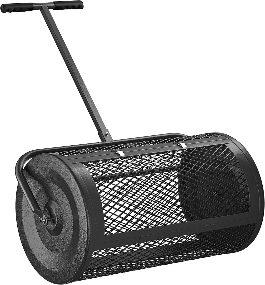 Compost spreader peat moss spreader rolling metal mesh used in