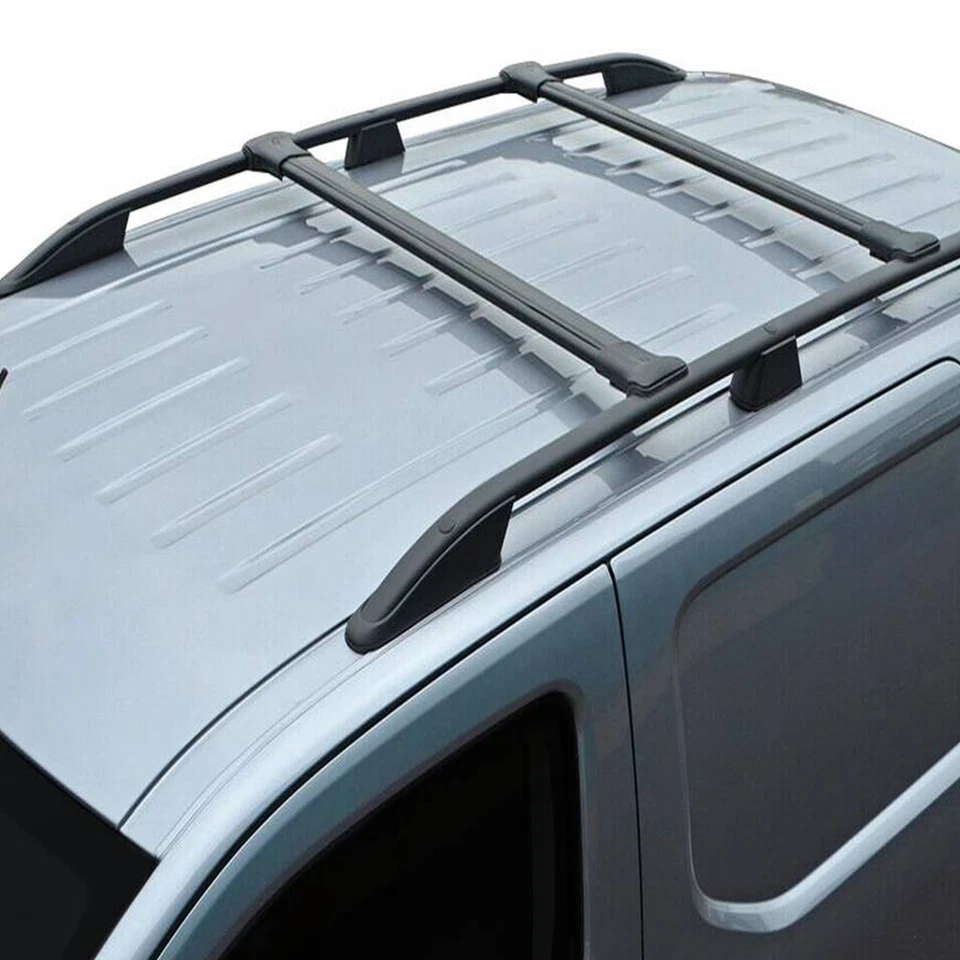 For Volvo XC90 SUV 2003-2016 Roof Racks Cross Bars aluminum (Black ) Foto 3 de 4