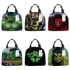 Marvel The Hulk Insulated Lunch Bag School Picnic Box Travel Handbag Snack Gifts