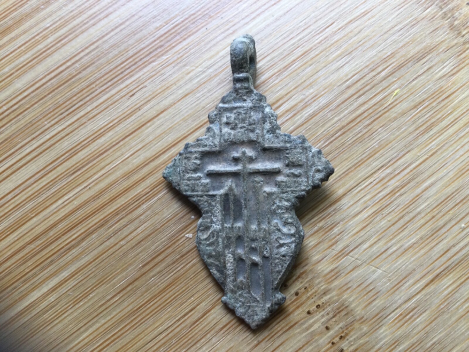 3D Kreuz Halskette Mit Geheimfach - Antiker Schmuck Anhänger Handgefertigt | Metall Design