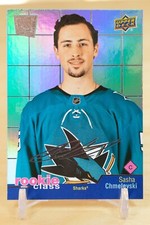 2020-21 UD Extended Series Rookie Class SE #RC-10 Sasha Chmelevski - San Jose