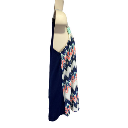 Blusa Top Mujer Talla S Ikat Tie-dye Correa Top Cuello Vee por REWIND - Imagen 3 de 7