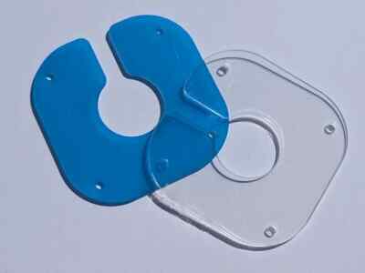 X-Carve (XCarve) Dust Control Spindle Insert Plate (Pack of 4)