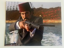 KEVORK MALIKYAN In Person Signed Autograph 28x35cm INDIANA JONES