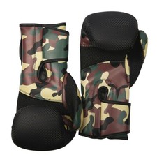 GUANTONI BOXE MIMETICI 10 ONCE FIKBMS APPROVATO KICK BOXING MUAY THAI CAMOUFLAGE