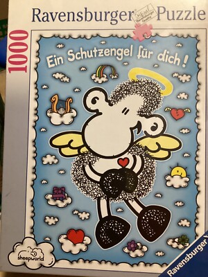 Samlerstück Neu Sheepworld Schutzengel Ravensburger Puzzle 1000 Teile